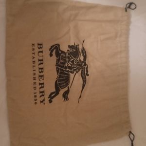 Burberry dust bag